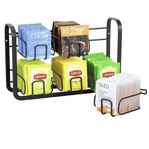 SOLIGT Other - High Capacity 120 Tea Bags Organizer Storage And Display Rack For Cabinet And...